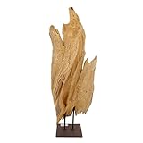 AquaOne Holz Deko Skulptur Rom I Treibholz Naturholz Rustikal Mangrovenwurzel I Möbel Dekoration Natur Tischdeko I Handarbeit Teak Wurzel Unikat Modern